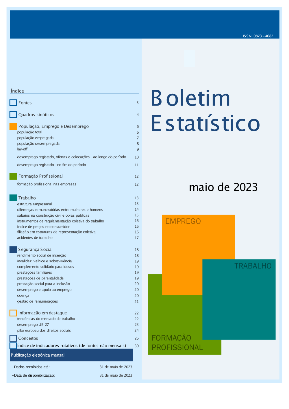 Boletim Estatístico - maio 2023