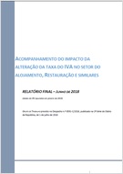 Capa do "Relatório final - março 2019"