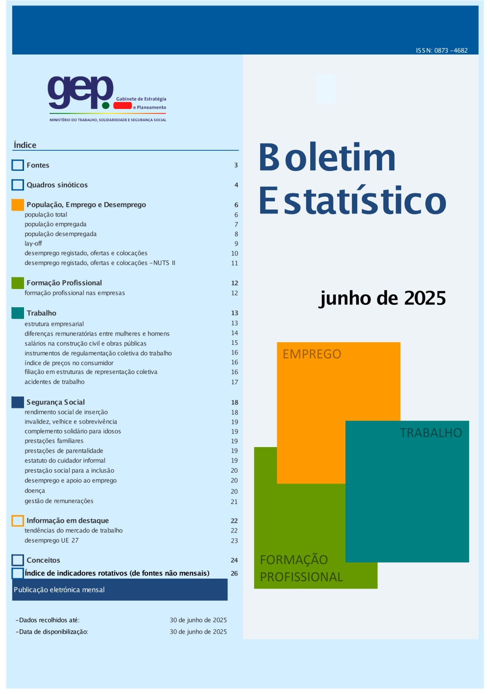 Boletim Estatístico - Junho 2025