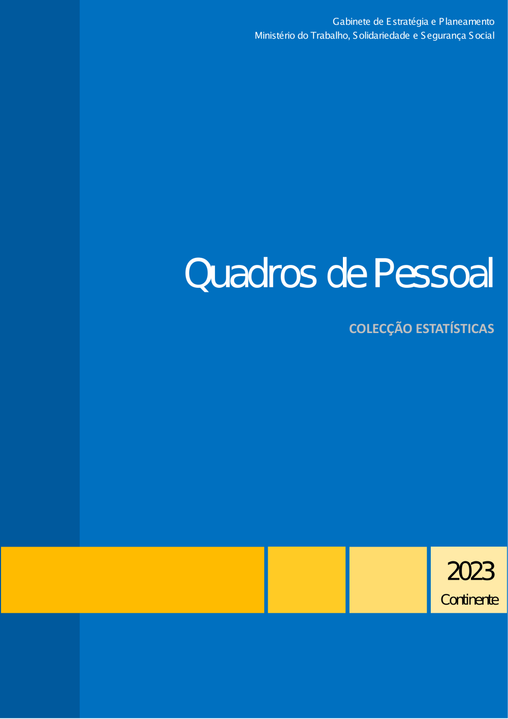 Quadros de Pessoal 2023 - Publicação
