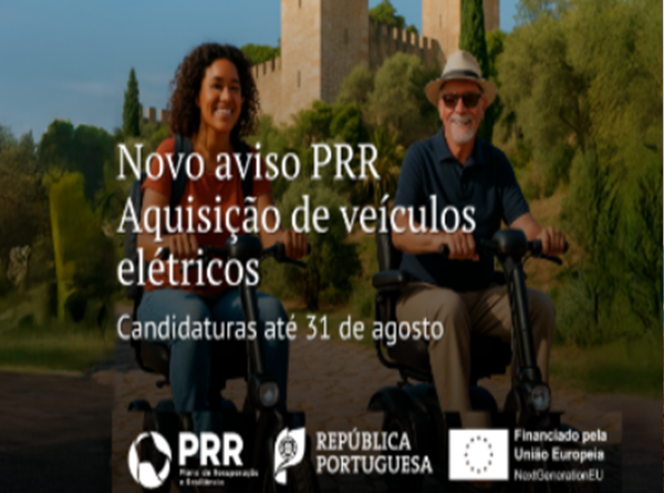 PRR – Aquisição de veículos elétricos – Prorrogação do prazo de apresentação de candidaturas
