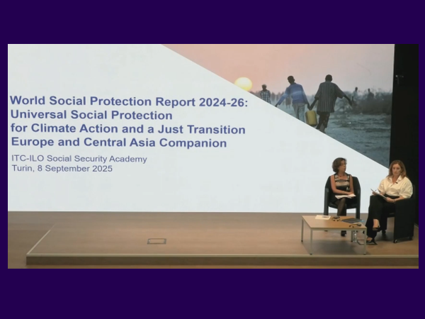 Lançamento do Relatório regional complementar para a Europa e Ásia Central | Relatório Mundial de Proteção Social 2024-26 da OIT